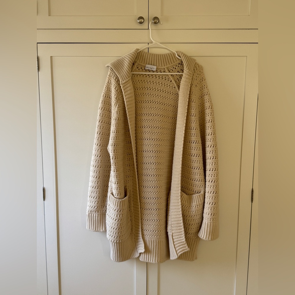 Raey Oversized Chunky-Knit Cashmere Cardigan